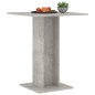 Tavolo da Bistrot Grigio Cemento 60x60x75 cm in Truciolato Tavolo da Bistrot Grigio Cemento 60x60x75 cm in Truciolato