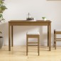 Tavolo da Pranzo Miele 110x55x75 cm in Legno Massello di Pino Tavolo da Pranzo Miele 110x55x75 cm in Legno Massello di Pino