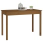 Tavolo da Pranzo Miele 110x55x75 cm in Legno Massello di Pino Tavolo da Pranzo Miele 110x55x75 cm in Legno Massello di Pino