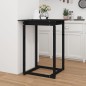 Tavolo da Bar Nero 80x80x110 cm in Legno Massello di Pino Tavolo da Bar Nero 80x80x110 cm in Legno Massello di Pino
