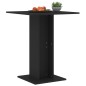 Tavolo da Bistrot Nero 60x60x75 cm in Truciolato Tavolo da Bistrot Nero 60x60x75 cm in Truciolato