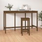 Tavolo da Bar Miele 180x80x110 cm in Legno Massello di Pino Tavolo da Bar Miele 180x80x110 cm in Legno Massello di Pino