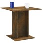 vidaXL Tavolo da Pranzo rovere fumo 80x80x75 cm Legno Multistrato vidaXL Tavolo da Pranzo rovere fumo 80x80x75 cm Legno Multistrato