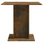vidaXL Tavolo da Pranzo rovere fumo 80x80x75 cm Legno Multistrato vidaXL Tavolo da Pranzo rovere fumo 80x80x75 cm Legno Multistrato