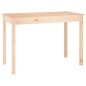 Tavolo da Pranzo 110x55x75 cm in Legno Massello di Pino Tavolo da Pranzo 110x55x75 cm in Legno Massello di Pino