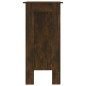 Tavolino da Bar con Ripiani Rovere Fumo 102x50x103,5 cm Tavolino da Bar con Ripiani Rovere Fumo 102x50x103,5 cm