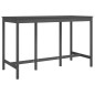 Tavolo da Bar Grigio 180x80x110 cm in Legno Massello di Pino Tavolo da Bar Grigio 180x80x110 cm in Legno Massello di Pino