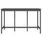 Tavolo da Bar Grigio 180x80x110 cm in Legno Massello di Pino Tavolo da Bar Grigio 180x80x110 cm in Legno Massello di Pino