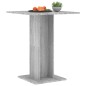 Tavolo da Bistrot Grigio Sonoma 60x60x75 cm Legno Multistrato Tavolo da Bistrot Grigio Sonoma 60x60x75 cm Legno Multistrato