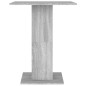 Tavolo da Bistrot Grigio Sonoma 60x60x75 cm Legno Multistrato Tavolo da Bistrot Grigio Sonoma 60x60x75 cm Legno Multistrato
