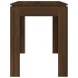 Tavolo da Pranzo Rovere Marrone 120x60x76 cm Legno Multistrato Tavolo da Pranzo Rovere Marrone 120x60x76 cm Legno Multistrato