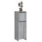Armadietto Bagno Grigio Sonoma 30x30x95 cm in Legno Multistrato Armadietto Bagno Grigio Sonoma 30x30x95 cm in Legno Multistrato