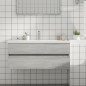Mobile Lavabo Grigio Sonoma 100x38,5x45 cm in Legno Multistrato Mobile Lavabo Grigio Sonoma 100x38,5x45 cm in Legno Multistrato