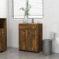 Armadietto Bagno Rovere Fumo 60x33x80 cm Legno Ingegnerizzato Armadietto Bagno Rovere Fumo 60x33x80 cm Legno Ingegnerizzato