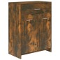 Armadietto Bagno Rovere Fumo 60x33x80 cm Legno Ingegnerizzato Armadietto Bagno Rovere Fumo 60x33x80 cm Legno Ingegnerizzato