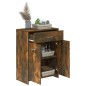 Armadietto Bagno Rovere Fumo 60x33x80 cm Legno Ingegnerizzato Armadietto Bagno Rovere Fumo 60x33x80 cm Legno Ingegnerizzato