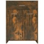 Armadietto Bagno Rovere Fumo 60x33x80 cm Legno Ingegnerizzato Armadietto Bagno Rovere Fumo 60x33x80 cm Legno Ingegnerizzato