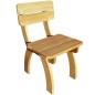 Sedie da Giardino 2 pz in Legno di Pino Impregnato Sedie da Giardino 2 pz in Legno di Pino Impregnato