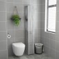 Armadietto Bagno Grigio Sonoma 25x25x170cm Legno Ingegnerizzato Armadietto Bagno Grigio Sonoma 25x25x170cm Legno Ingegnerizzato