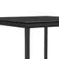 Set Pranzo da Giardino 5pz con Cuscini in Polyrattan e Acciaio Set Pranzo da Giardino 5pz con Cuscini in Polyrattan e Acciaio