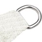 Vela Parasole 160 g/m² Bianca 5x5x6 m in HDPE Vela Parasole 160 g/m² Bianca 5x5x6 m in HDPE