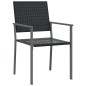 Set da Pranzo da Giardino 7 pz in Polyrattan e Acciaio Set da Pranzo da Giardino 7 pz in Polyrattan e Acciaio