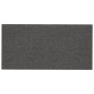 Pannelli Murali 12 pz Grigio Scuro 60x30 cm in Tessuto 2,16 m² Pannelli Murali 12 pz Grigio Scuro 60x30 cm in Tessuto 2,16 m²
