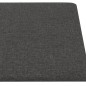 Pannelli Murali 12 pz Grigio Scuro 60x30 cm in Tessuto 2,16 m² Pannelli Murali 12 pz Grigio Scuro 60x30 cm in Tessuto 2,16 m²