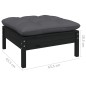 vidaXL Set Divani da Giardino 5 pz con Cuscini Legno Massello di Pino vidaXL Set Divani da Giardino 5 pz con Cuscini Legno Massello di Pino