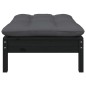 Set Divani da Giardino 5 pz con Cuscini Legno Massello di Pino