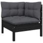 Set Divani da Giardino 8 pz con Cuscini Legno Massello di Pino Set Divani da Giardino 8 pz con Cuscini Legno Massello di Pino