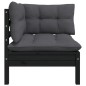 Set Divani da Giardino 8 pz con Cuscini Legno Massello di Pino Set Divani da Giardino 8 pz con Cuscini Legno Massello di Pino