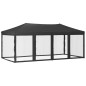 Tenda per Feste Pieghevole con Pareti Laterali Antracite 3x6 m Tenda per Feste Pieghevole con Pareti Laterali Antracite 3x6 m