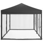 Tenda per Feste Pieghevole con Pareti Laterali Antracite 3x6 m Tenda per Feste Pieghevole con Pareti Laterali Antracite 3x6 m
