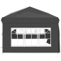 Tenda per Feste Pieghevole con Pareti Laterali Antracite 3x6 m Tenda per Feste Pieghevole con Pareti Laterali Antracite 3x6 m