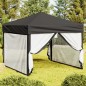 Tenda per Feste Pieghevole con Pareti Laterali Antracite 3x3 m Tenda per Feste Pieghevole con Pareti Laterali Antracite 3x3 m