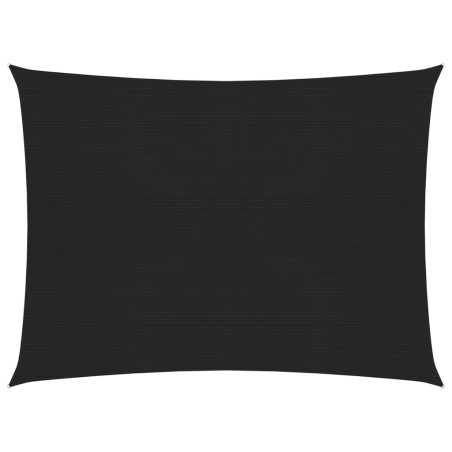 Vela Parasole 160 g/m² Nera 3x4 m in HDPE