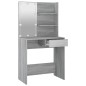 Toeletta con LED Grigio Sonoma 74,5x40x141 cm Toeletta con LED Grigio Sonoma 74,5x40x141 cm