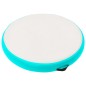 Tappetino Ginnastica Gonfiabile e Pompa 100x100x10cm PVC Verde Tappetino Ginnastica Gonfiabile e Pompa 100x100x10cm PVC Verde