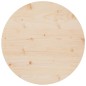 Piano Tavolo Ø60x2,5 cm in Legno Massello di Pino