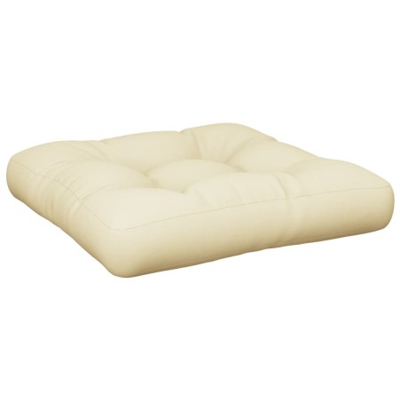 Cuscino per Pallet Sabbia 58x58x10 cm in Tessuto