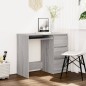 Scrivania Grigio Sonoma 90x45x76 cm in Legno Multistrato Scrivania Grigio Sonoma 90x45x76 cm in Legno Multistrato