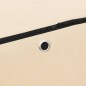 vidaXL Scarpiera Crema 60x30x166 cm Tessuto vidaXL Scarpiera Crema 60x30x166 cm Tessuto