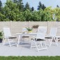 vidaXL Cuscini per Sedia 4 pz Neri 50x50x3 cm in Tessuto Oxford