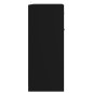 Armadio da Bagno Nero 60x33x80 cm in Truciolato Armadio da Bagno Nero 60x33x80 cm in Truciolato