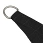 Parasole a Vela Oxford Triangolare 4x5x5 m Nero Parasole a Vela Oxford Triangolare 4x5x5 m Nero