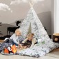 Sunny Tenda da Gioco World Map Nera e Bianca Sunny Tenda da Gioco World Map Nera e Bianca