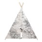 Sunny Tenda da Gioco World Map Nera e Bianca Sunny Tenda da Gioco World Map Nera e Bianca
