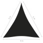 Parasole a Vela Oxford Triangolare 4x5x5 m Nero Parasole a Vela Oxford Triangolare 4x5x5 m Nero