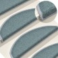 Tappetini per Scale 15 pz Blu 65x24x4 cm Tappetini per Scale 15 pz Blu 65x24x4 cm